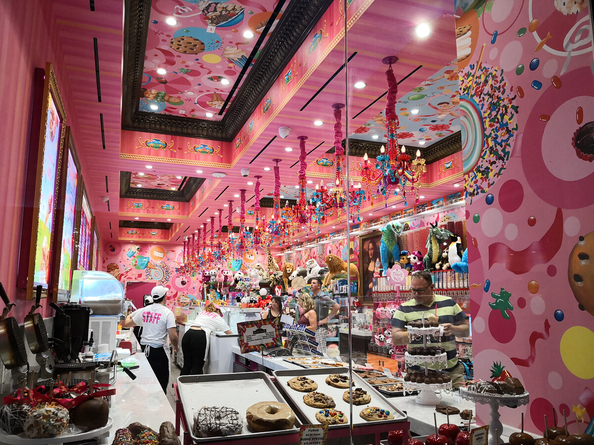 糖果店的色彩