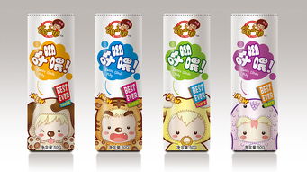 近期一些糖果类的食品包装案例