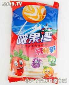 啵果湾热带水果奶味硬糖 啵果湾休闲食品