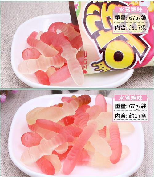 韩国好丽友软糖 甜蜜多汁的水果盛宴