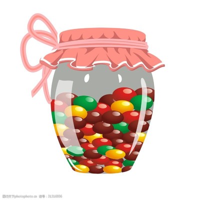 甜蜜的视觉盛宴 糖果罐子图片素材精选