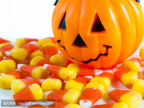 甜蜜的秋天 糖果玉米的视觉盛宴