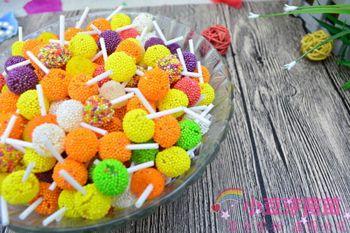 珍珠棒软糖果味棒棒糖 甜蜜休闲,多彩滋味