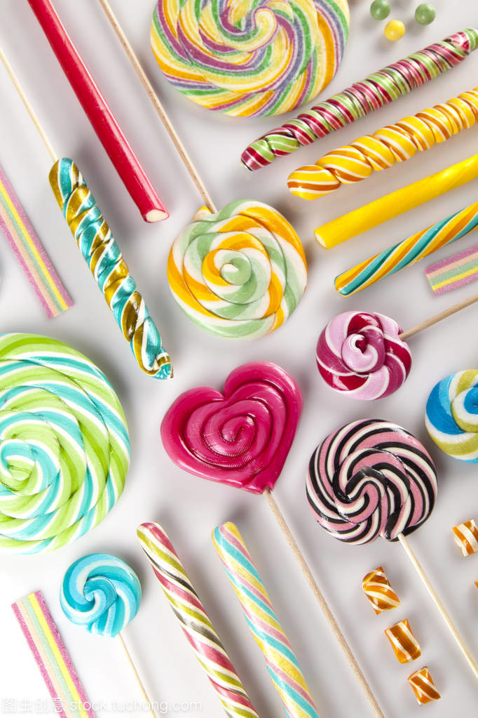 甜蜜的色彩 探索糖果的多彩世界